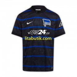Hertha BSC Män Borta Fotbollströja 2024-2025 Kortärmad