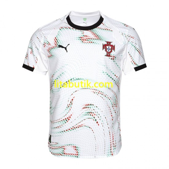 Portugal Män Borta Fotbollströja 2025 Kortärmad