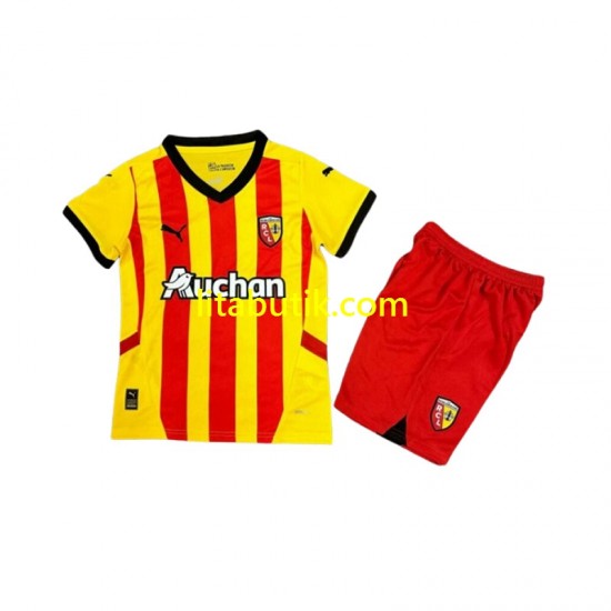 RC Lens Barn Hemma Fotbollströja 2024-2025 Kortärmad