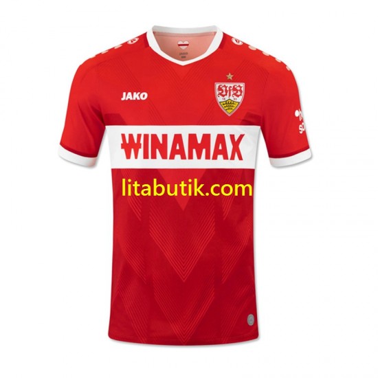 VfB Stuttgart Män Borta Fotbollströja 2024-2025 Kortärmad