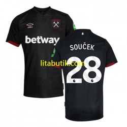 West Ham United SOUCEK 28 Män Borta Fotbollströja 2024-2025 Kortärmad West Ham United SOUCEK 28 Män Borta Fotbollströja 2024-2025 Kortärmad
