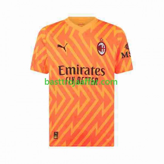 AC Milan Mike Maignan 16 Målvakt Män Borta Fotbollströja 2023-2024 Kortärmad