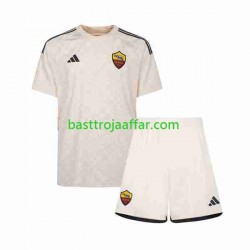 AS Roma Barn Borta Fotbollströja 2023-2024 Kortärmad