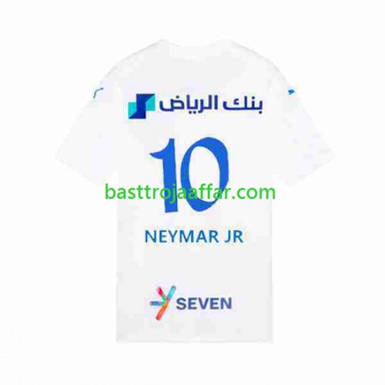 Al Hilal Neymar JR 10 Män Borta Fotbollströja 2023-2024 Kortärmad