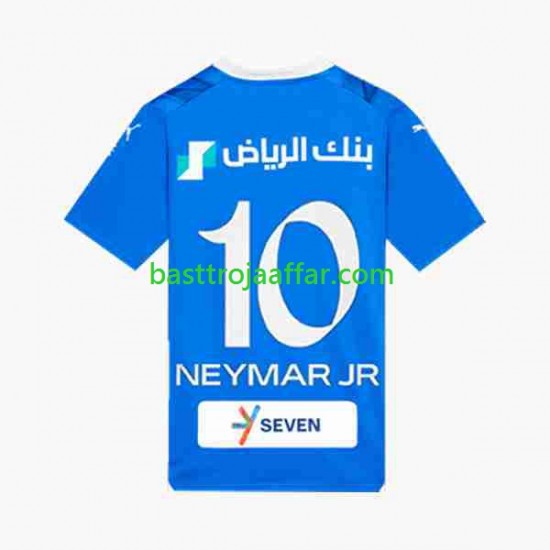 Al Hilal Neymar JR 10 Män Hemma Fotbollströja 2023-2024 Kortärmad