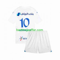 Al Hilal Neymar JR 10 Barn Borta Fotbollströja 2023-2024 Kortärmad Al Hilal Neymar JR 10 Barn Borta Fotbollströja 2023-2024 Kortärmad