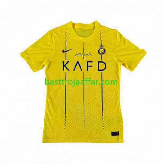 Al-Nassr Ronaldo 7 Män Hemma Fotbollströja 2023-2024 Kortärmad