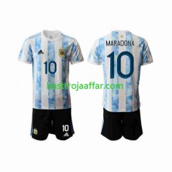 Argentina Maradona 10 2020-2021 Barn Hemma Fotbollströja Kortärmad Argentina Maradona 10 2020-2021 Barn Hemma Fotbollströja Kortärmad