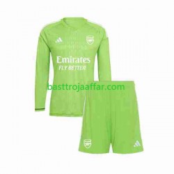 Arsenal Målvakt Barn Tredje Fotbollströja 2023-2024 Långärmad