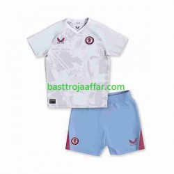 Aston Villa Barn Borta Fotbollströja 2023-2024 Kortärmad Aston Villa Barn Borta Fotbollströja 2023-2024 Kortärmad