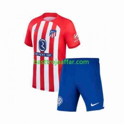 Atlético Madrid 2 Barn Hemma Fotbollströja 2023-2024 Kortärmad Atlético Madrid 2 Barn Hemma Fotbollströja 2023-2024 Kortärmad