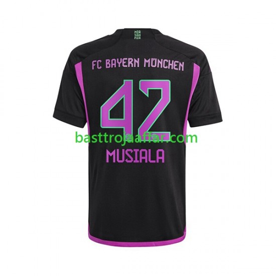 FC Bayern München Jamal Musiala 42 Män Borta Fotbollströja 2023-2024 Kortärmad