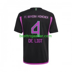 FC Bayern München Matthijs de Ligt 4 Män Borta Fotbollströja 2023-2024 Kortärmad FC Bayern München Matthijs de Ligt 4 Män Borta Fotbollströja 2023-2024 Kortärmad