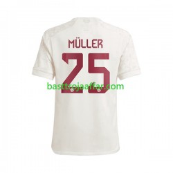 FC Bayern München Thomas Muller 25 Män Tredje Fotbollströja 2023-2024 Kortärmad