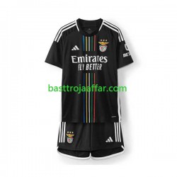 Benfica Barn Borta Fotbollströja 2023-2024 Kortärmad