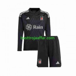 Besiktas Målvakt Barn Hemma Fotbollströja 2023-2024 Långärmad Besiktas Målvakt Barn Hemma Fotbollströja 2023-2024 Långärmad