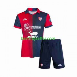 Cagliari Barn Hemma Fotbollströja 2023-2024 Kortärmad Cagliari Barn Hemma Fotbollströja 2023-2024 Kortärmad