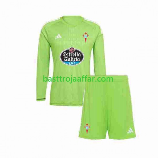 Celta de Vigo Målvakt Barn Hemma Fotbollströja 2023-2024 Långärmad