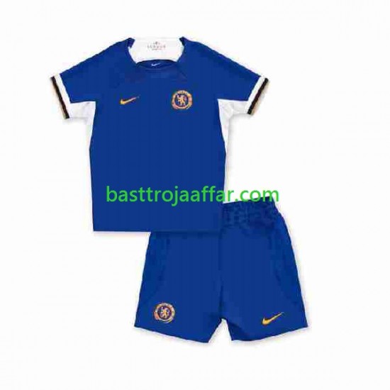 Chelsea Barn Hemma Fotbollströja 2023-2024 Kortärmad