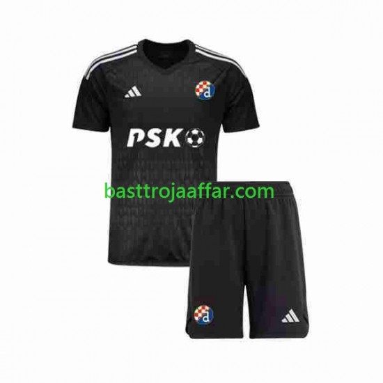Dinamo Zagreb Målvakt Barn Borta Fotbollströja 2023-2024 Kortärmad