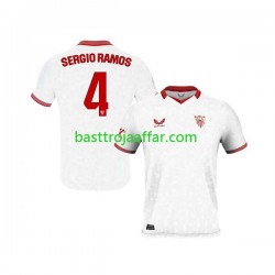 Sevilla FC Sergio Ramos 4 Män Hemma Fotbollströja 2023-2024 Kortärmad Sevilla FC Sergio Ramos 4 Män Hemma Fotbollströja 2023-2024 Kortärmad