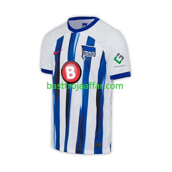 Hertha Berlin Män Hemma Fotbollströja 2023-2024 Kortärmad
