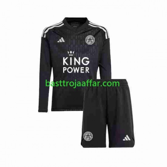 Leicester City Målvakt Barn Tredje Fotbollströja 2023-2024 Långärmad