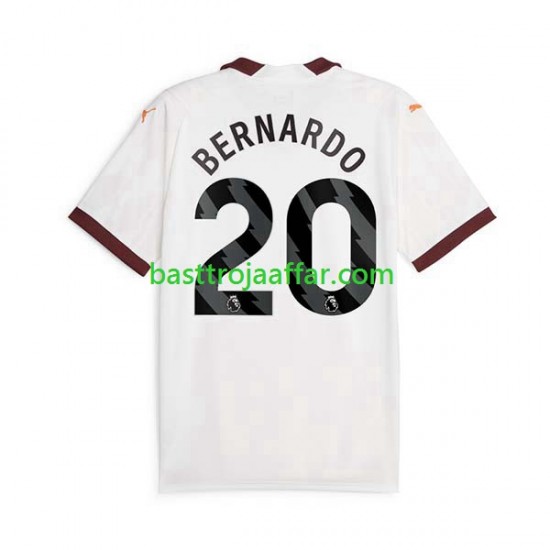 Manchester City Bernardo Silva 20 Män Borta Fotbollströja 2023-2024 Kortärmad