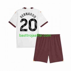 Manchester City Bernardo Silva 20 Barn Borta Fotbollströja 2023-2024 Kortärmad