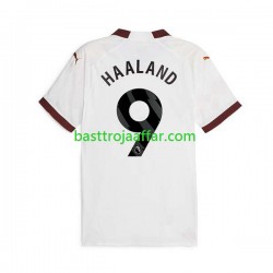 Manchester City Erling Haaland 9 Män Borta Fotbollströja 2023-2024 Kortärmad Manchester City Erling Haaland 9 Män Borta Fotbollströja 2023-2024 Kortärmad