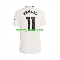 Manchester United Rasmus Hojlund 11 Män Tredje Fotbollströja 2023-2024 Kortärmad