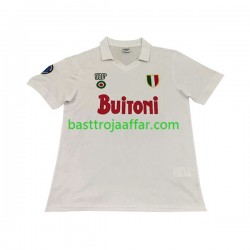 SSC Napoli 1987 1988 Retro Män Borta Fotbollströja Kortärmad SSC Napoli 1987 1988 Retro Män Borta Fotbollströja Kortärmad