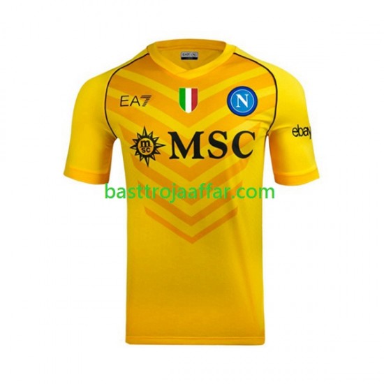 SSC Napoli Målvakt Män Borta Fotbollströja 2023-2024 Kortärmad