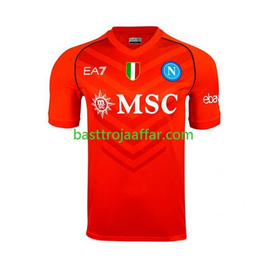 SSC Napoli Målvakt Män Hemma Fotbollströja 2023-2024 Kortärmad
