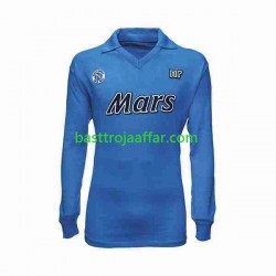 SSC Napoli 1989 1990 Retro Män Hemma Fotbollströja Långärmad SSC Napoli 1989 1990 Retro Män Hemma Fotbollströja Långärmad
