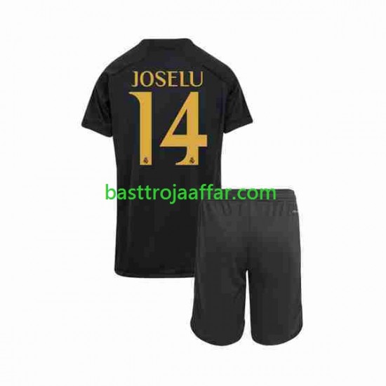 Real Madrid Joselu 14 Barn Tredje Fotbollströja 2023-2024 Kortärmad