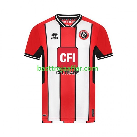 Sheffield United Män Hemma Fotbollströja 2023-2024 Kortärmad
