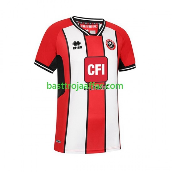 Sheffield United Män Hemma Fotbollströja 2023-2024 Kortärmad