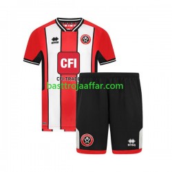 Sheffield United Barn Hemma Fotbollströja 2023-2024 Kortärmad Sheffield United Barn Hemma Fotbollströja 2023-2024 Kortärmad