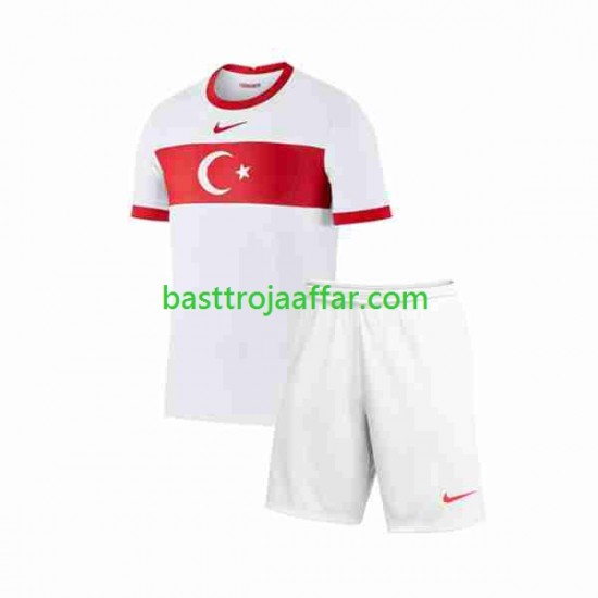 Turkiet Barn Hemma Fotbollströja 2023-2024 Kortärmad