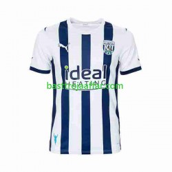 West Bromwich Albion Män Hemma Fotbollströja 2023-2024 Kortärmad