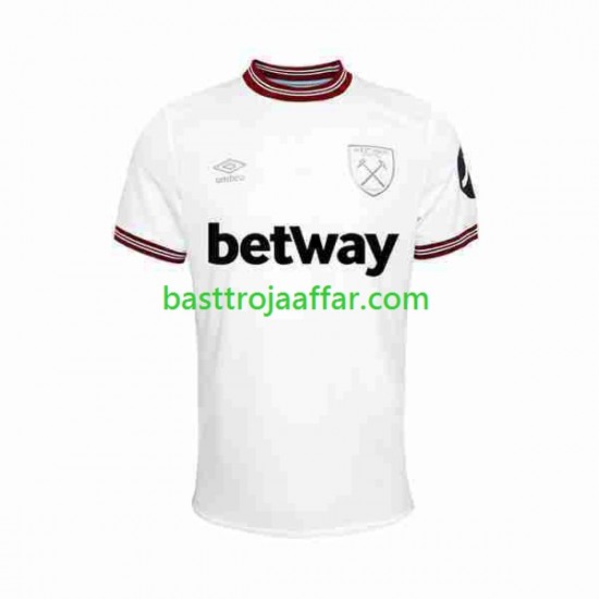 West Ham United Män Borta Fotbollströja 2023-2024 Kortärmad