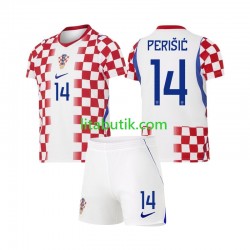 Kroatien Ivan Perisic 14 Barn Hemma Fotbollströja VM 2026 Kortärmad Kroatien Ivan Perisic 14 Barn Hemma Fotbollströja VM 2026 Kortärmad
