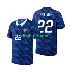 Frankrike Hugo Ekitike 22 Män Hemma Fotbollströja VM 2026 Kortärmad Frankrike Hugo Ekitike 22 Män Hemma Fotbollströja VM 2026 Kortärmad