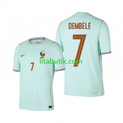 Frankrike Ousmane Dembele 7 Män Borta Fotbollströja VM 2026 Kortärmad