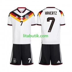 Tyskland Kai Havertz 7 Barn Hemma Fotbollströja VM 2026 Kortärmad