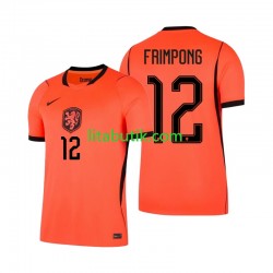 Nederländerna Jeremie Frimpong 12 Män Hemma Fotbollströja VM 2026 Kortärmad Nederländerna Jeremie Frimpong 12 Män Hemma Fotbollströja VM 2026 Kortärmad