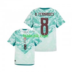 Portugal Bruno Fernandes 8 Män Borta Fotbollströja VM 2026 Kortärmad