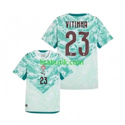 Portugal Vitinha 23 Män Borta Fotbollströja VM 2026 Kortärmad