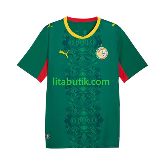 Senegal Män Borta Fotbollströja 2026 2027 Kortärmad